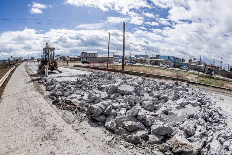 Trabajos de bacheo RGA