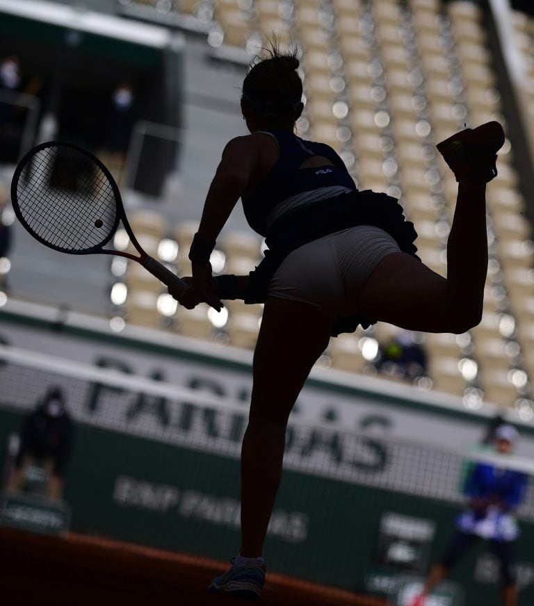 La "Rusa" consiguió la victoria más importante de su carrera ante Elina Svitolina, la número 5 del mundo. (EFE)