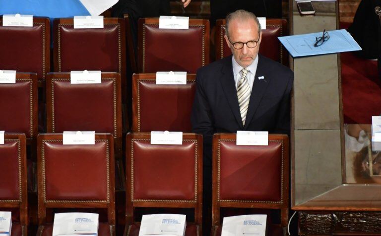 Carlos Rosenkrantz en la apertura de Sesiones en el Congreso (Foto:Clarín)