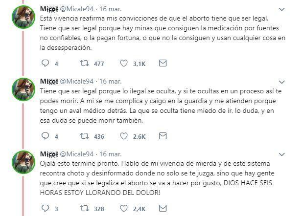 Una joven denunció que no le vendieron la droga que le habían recetado (Twitter 1)