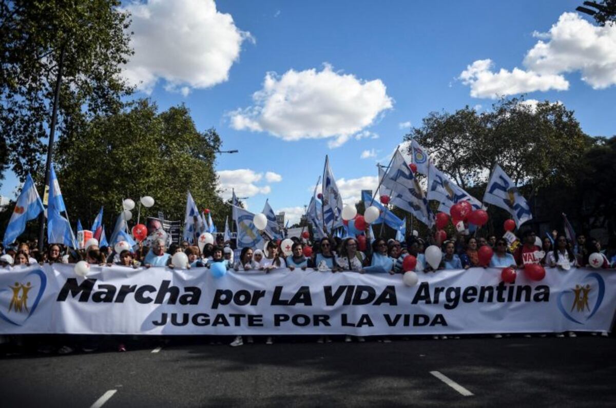 Masiva convocatoria en todo el país en contra de la despenalización del aborto