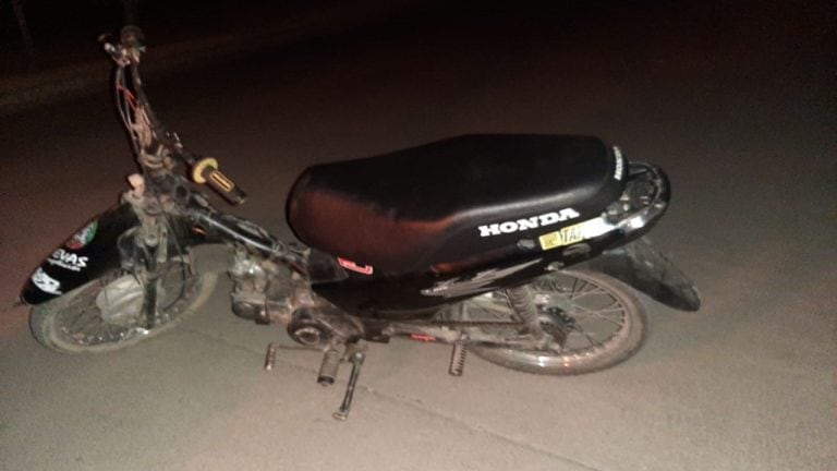 Secuestro de motovehiculos en Arroyito