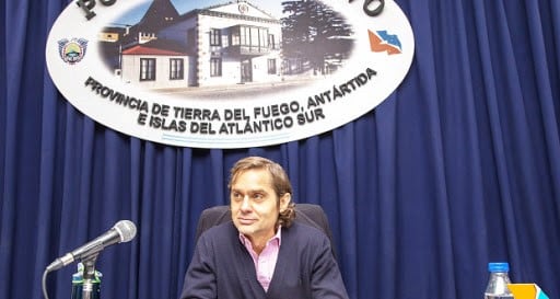 Federico Siurano en al Legislarura de TDF.