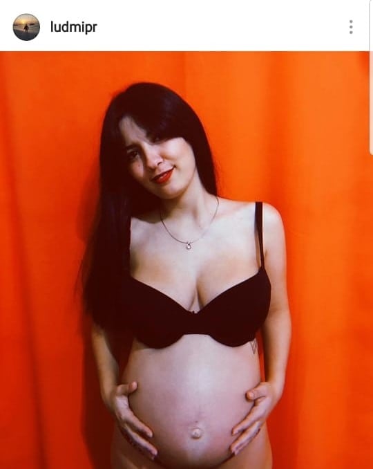 Ludmila Romero publicó las fotos a poco de ser mamá.