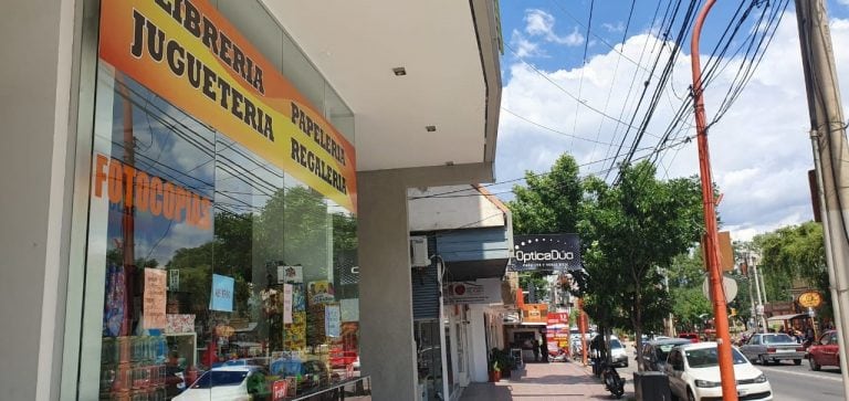 Librería en donde Rubén olvidó su billetera