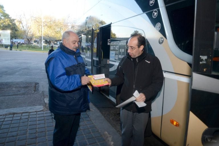 Dejaron de realizar exámenes psicofísicos a choferes de micros de media y larga distancia en la terminal de ómnibus de Rosario.