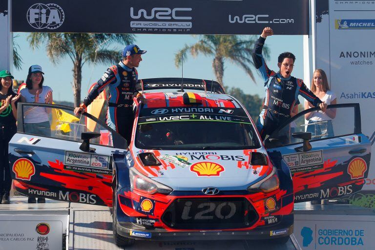 Thierry Neuville fue el último vencedor del Rally de Argentina, en 2019.