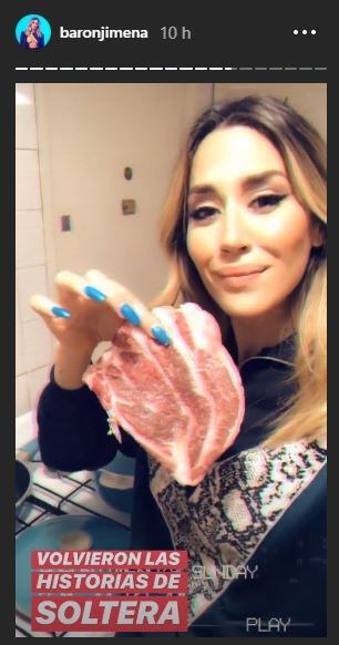 Jimena Barón bromeó con su soltería en Instagram (Foto: Instagram/ baronjimena)