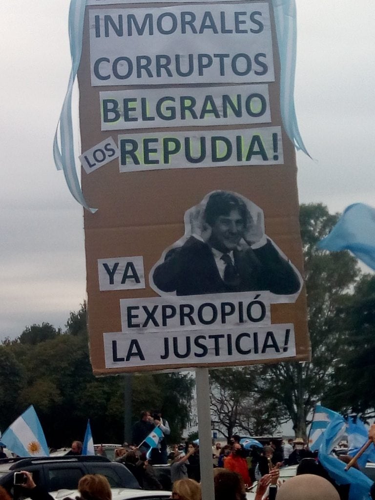 Banderazos en toda Santa Fe en contra de la expropiación de Vicentin