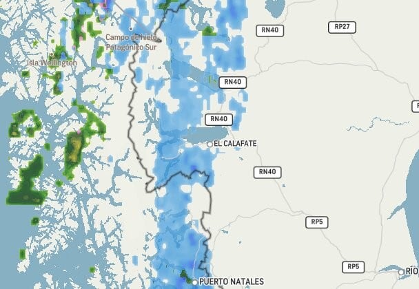 Clima en El Calafate.