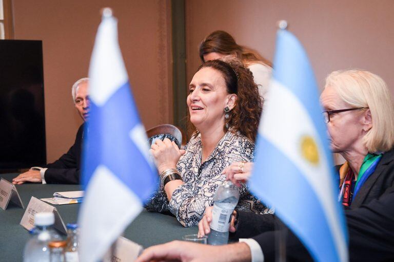 La vicepresidenta Gabriela Michetti (EFE)