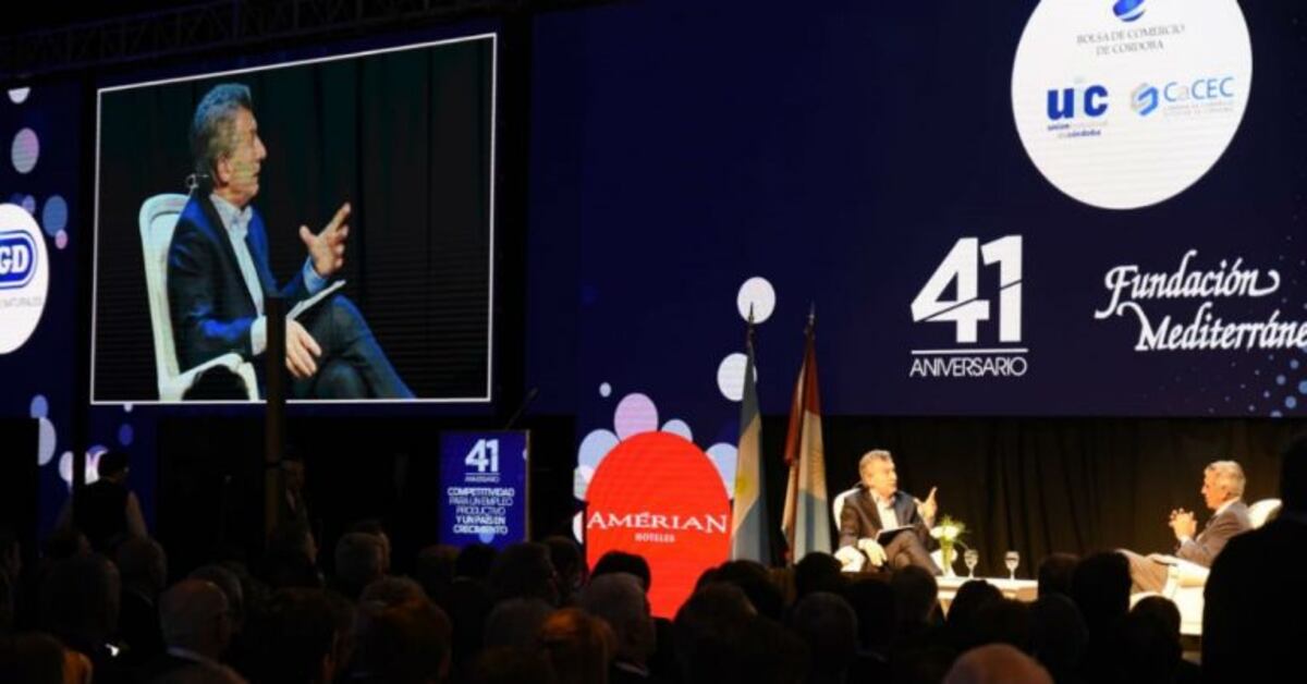 Macri en la Fundación Mediterránea: Tenemos mucho por hacer