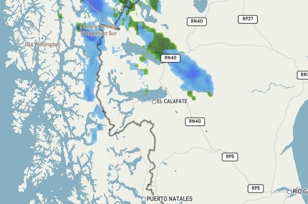 Clima en El Calafate.