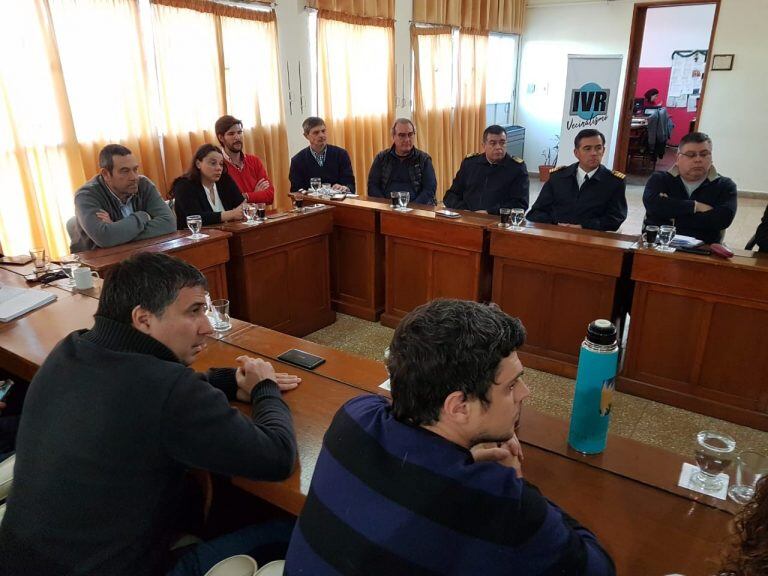 Dos horas aproximadamente duró la reunión