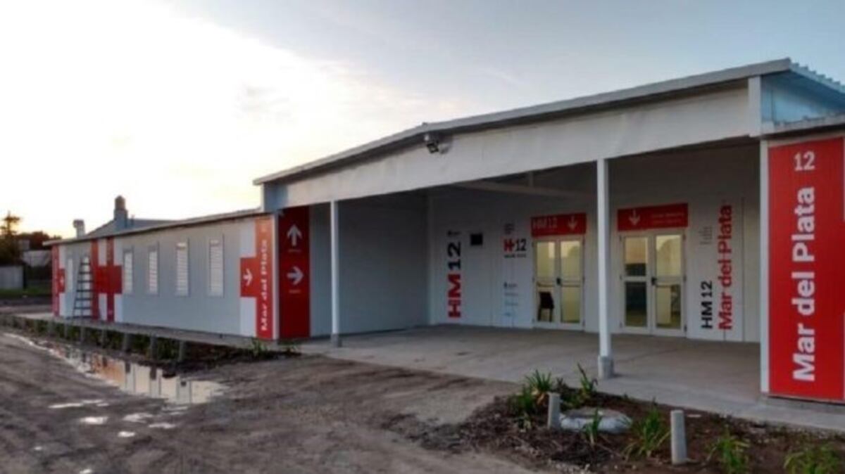 Instalarán otros tres nuevos hospitales modulares en Mar del Plata