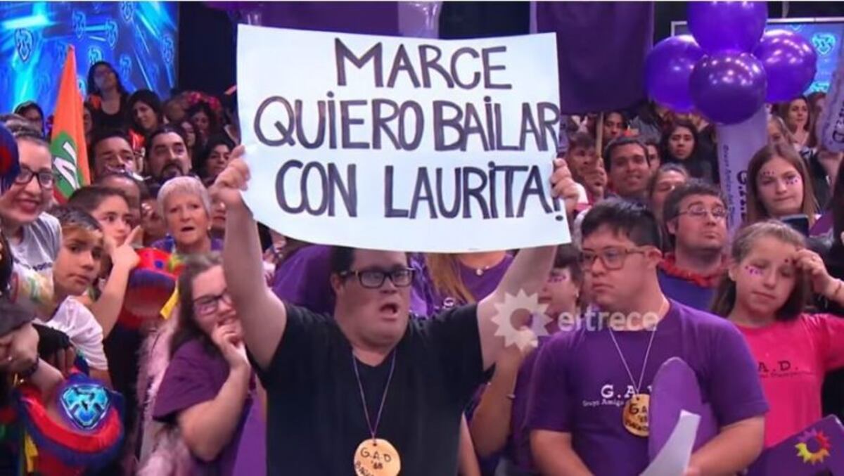 La historia detrás de Fede, el fan de Laurita Fernández