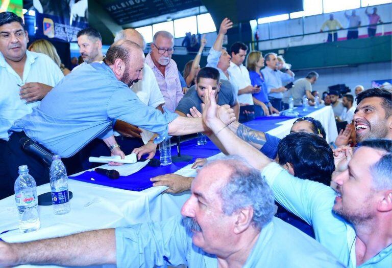 Juan Carlos Arcando en el Congreso Nacional del Partido Justicialista - Buenos Aires