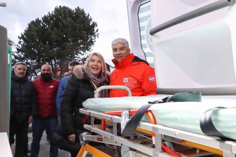 Nuevas ambulancias en Tierra del Fuego