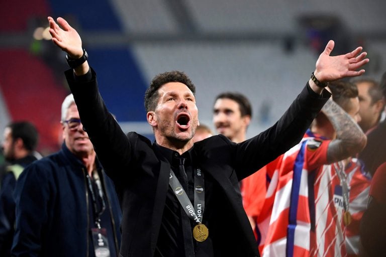 El técnico fue campeón de la Europa League con el Atlético