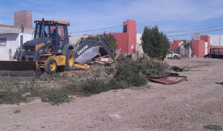 El sitio funcionaba como aguantadero y además había presencia de roedores.