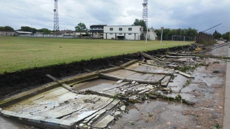 Temporal en Tres Arroyos, 1 de enero 2019