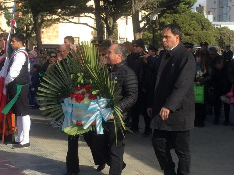 Acto aniversario Gral San Martín.