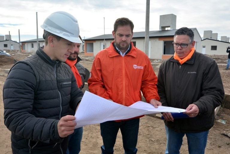 El Gobierno de San Luis construye las 400 viviendas en la zona sur.