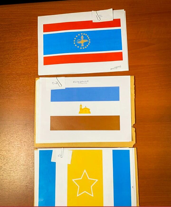 Concurso Bandera de Río Primero: Los tres proyectos finalistas. La propuesta que obtuvo el segundo lugar en la votación ¿podría ser definida como la ganadora en caso de que la primera quedase descalificada?