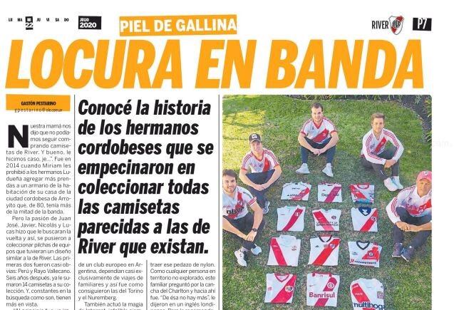 Los Ludueña de Arroyito una pasión por River Plate