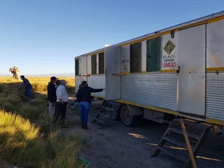 Familia de puesteros perdió todo en un incendio en Malargüe