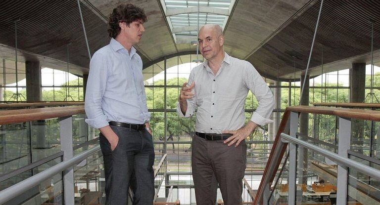 Martín Lousteau y Horacio Rodríguez Larrreta. (Foto: Web)