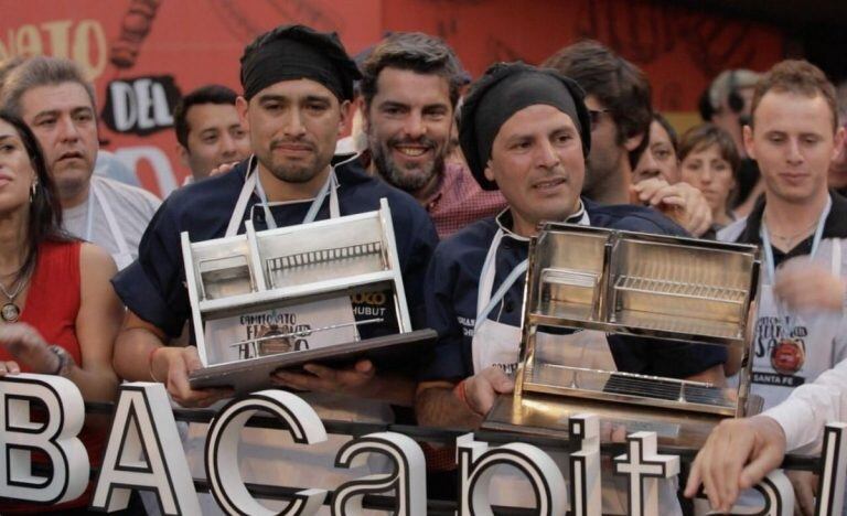 Cristian Gauna y Adrian Rosales, los representantes de Chubut son de Comodoro.