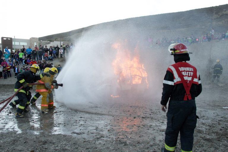 Los bomberos podrán realizar prácticas en un predio propio.