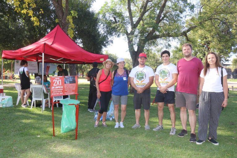 Plogging en Carlos Paz