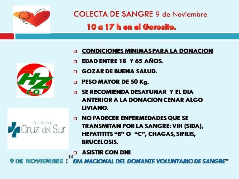 caleta campaña donación de sangre