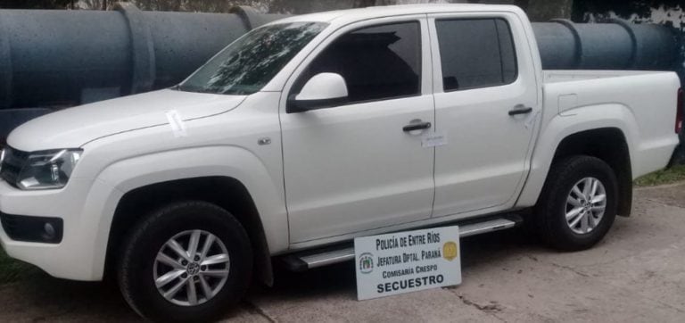 Encontraron la camioneta que atropelló a un joven en San Benito