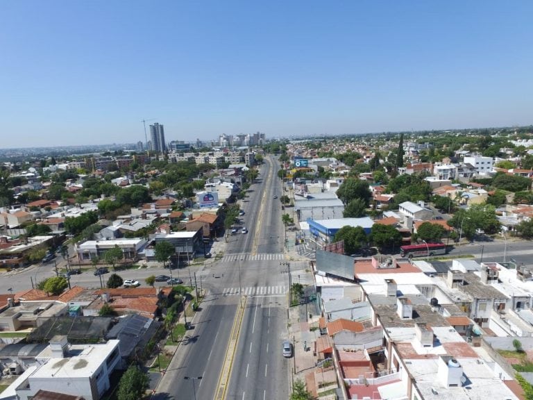 Córdoba abandonada, así se ve la ciudad desde un drone en plena cuarentena. Fuente: drone.city.cba