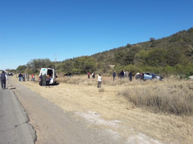 Siniestro vial ocurrió por ruta nacional N° 79