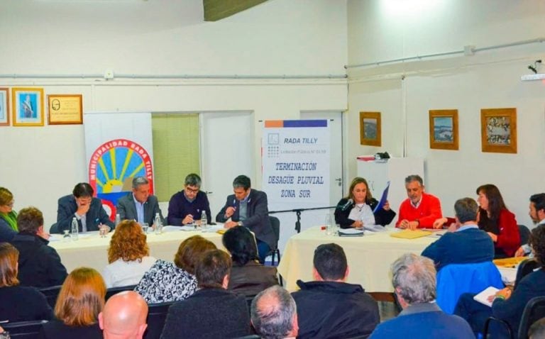 Licitación en Rada Tilly (Foto: Diario Jornada).