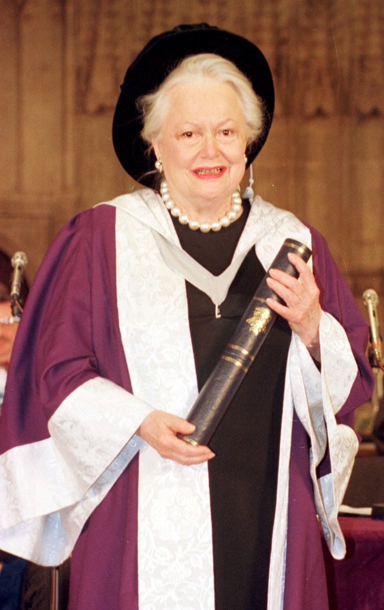 Olivia de Havilland falleció a los 104 años de edad (Foto: Fiona Hanson/PA Wire/dpa)