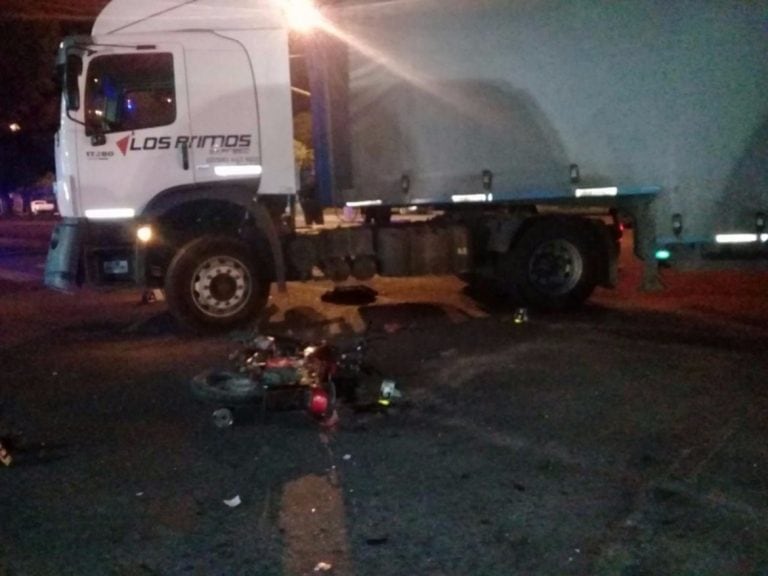 Gran accidente en San Luis.