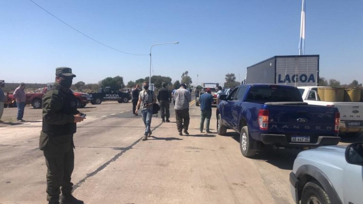 La Mesa de Enlace respaldó la movilización de productores en los accesos a San Luis