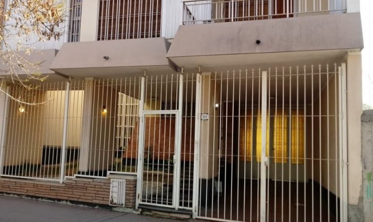 Vivienda donde se produjo el robo.