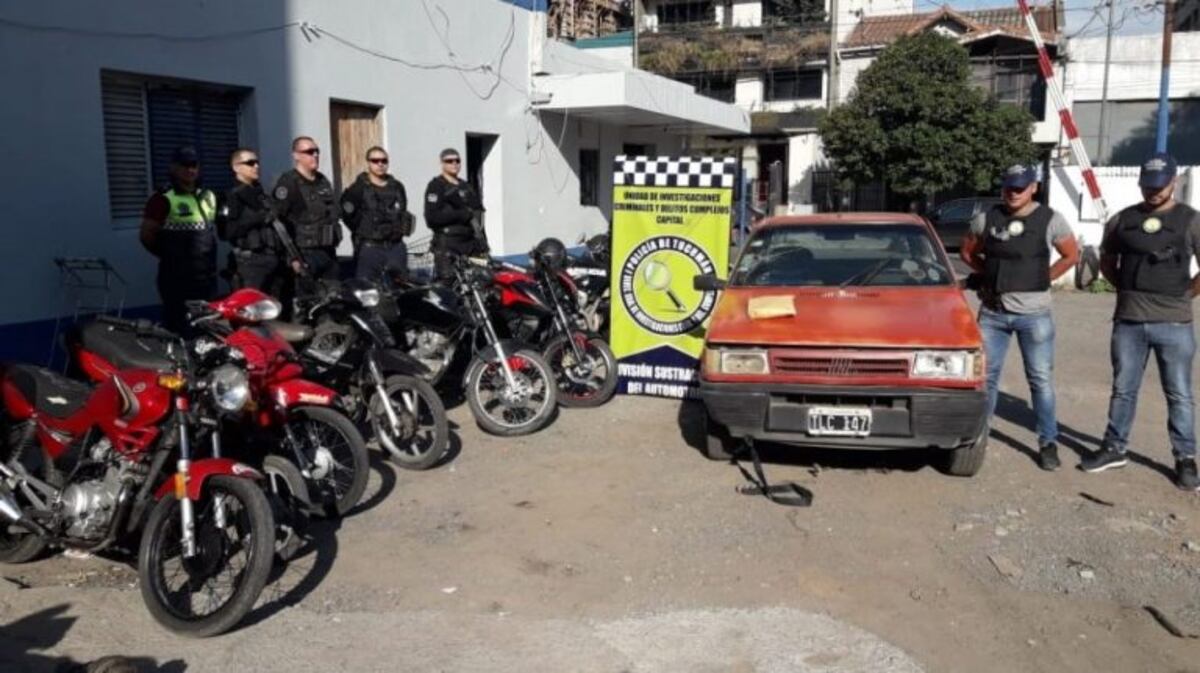 Inseguridad: recuperan motos robadas y valuadas en más de un millón de pesos