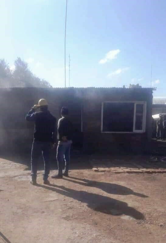 Incendio Villa Atuel casa familia Alaniz