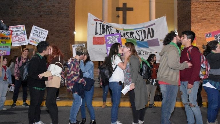 La medida fue para pedir por la no discriminación.