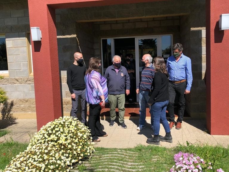 Funcionarios del Ministerio de Producción, Ciencia e Innovación Tecnológica de la Provincia de Buenos Aires, visitaron la planta industrial de TRAFER ubicada en el parque industrial de Tres Arroyos.