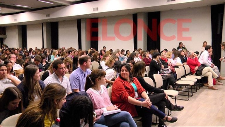 Jornadas de Educación sexual en Paraná. Fotos; El Once.