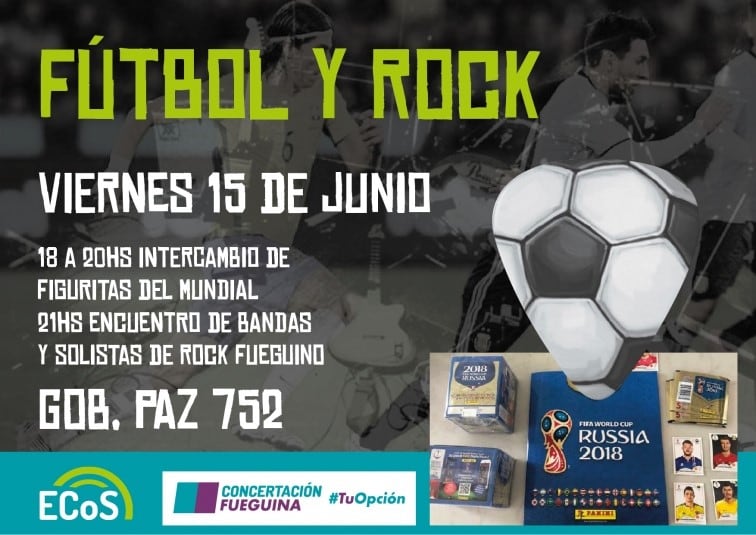 Futbol y Rock en sede Gobernador Paz 752