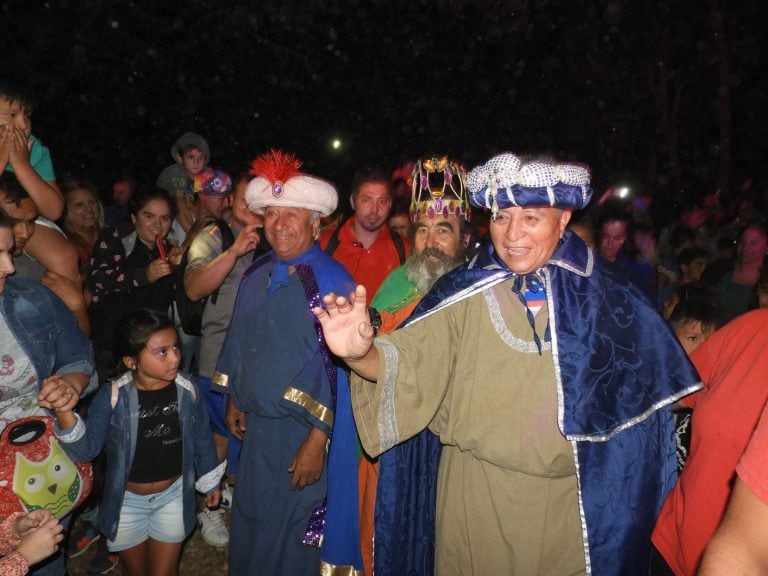 Los Reyes Magos en el Parque San Martín